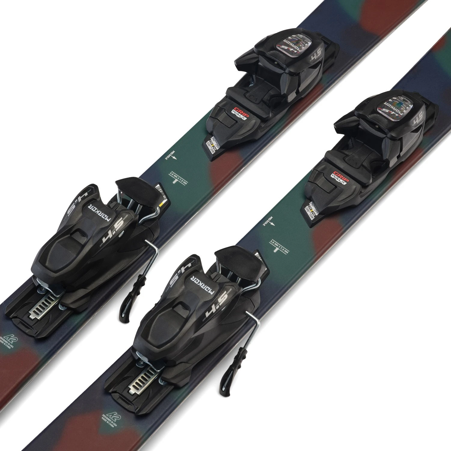 K2 Juvy Skis + FDT 7.0 Bindings - Kids' 2024 4 K2 Juvy Skis + FDT 7.0 Bindings - Kids' 2024 - Image 2