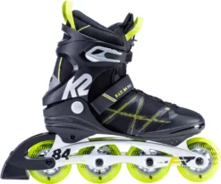 K2 F.I.T 84 Black/Yellow Inline Skates -K2 k2 k2 f i t 84 black yellow inline skates 3