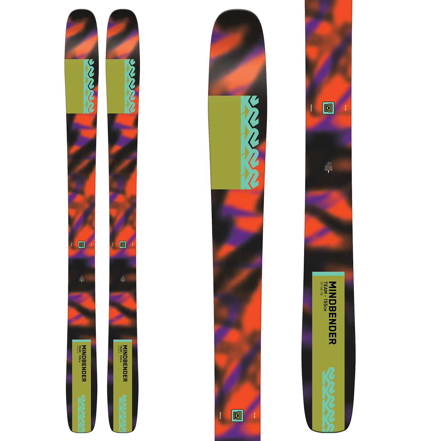 K2 Mindbender Team Jr Skis - Kids' 2023 3 K2 Mindbender Team Jr Skis - Kids' 2023