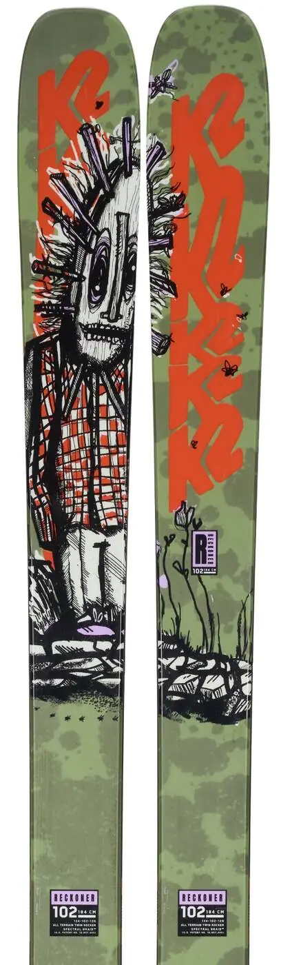 K2 Reckoner 102 Freeride Skis 3 K2 Reckoner 102 Freeride Skis