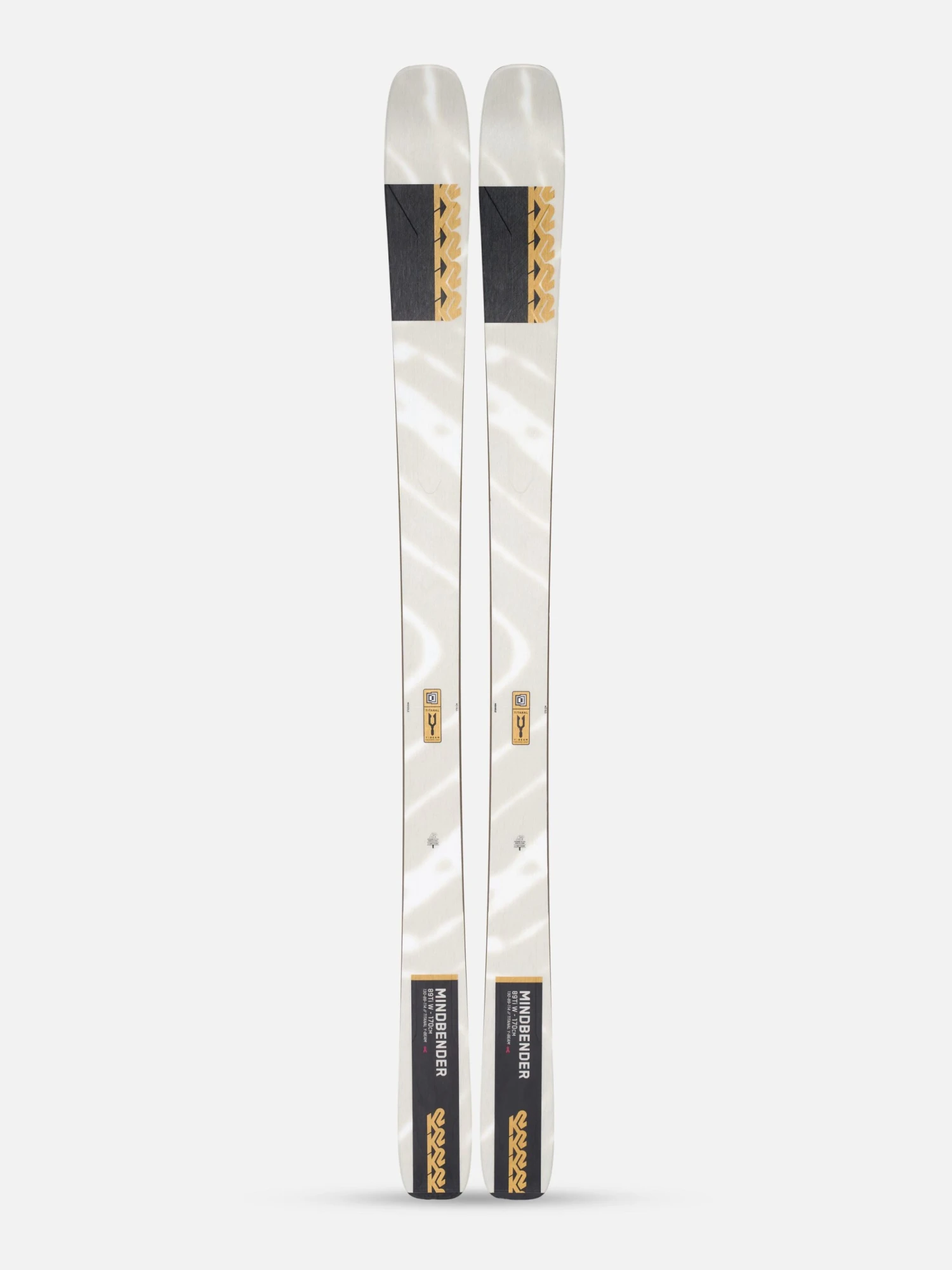 K2 Mindbender 89Ti Women's Skis 2023 3 K2 Mindbender 89Ti Women's Skis 2023